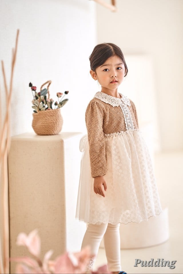 Pudding - Korean Children Fashion - #discoveringself - Bling One-piece