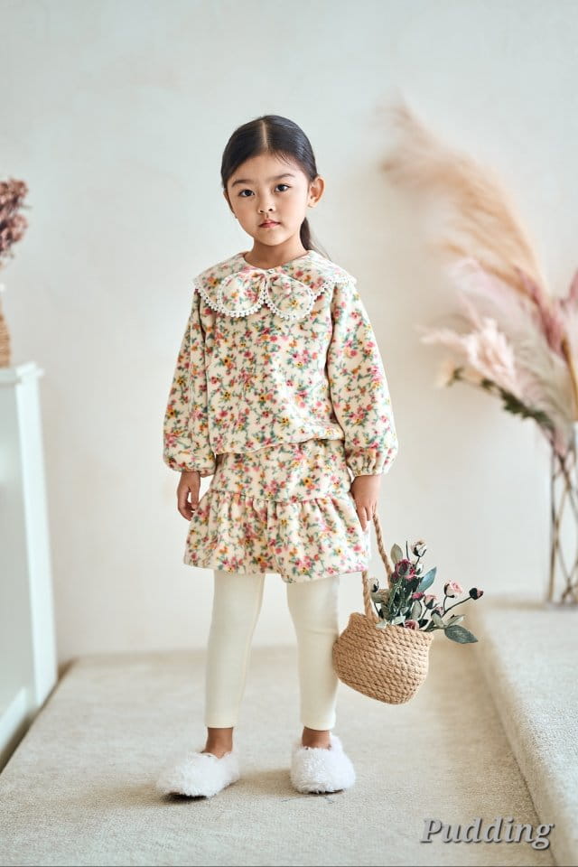 Pudding - Korean Children Fashion - #discoveringself - Top Bottom sEt - 12