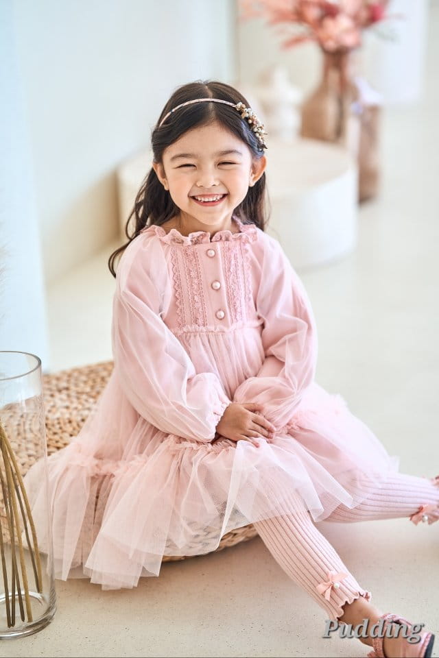 Pudding - Korean Children Fashion - #fashionkids - Button One-piece - 7