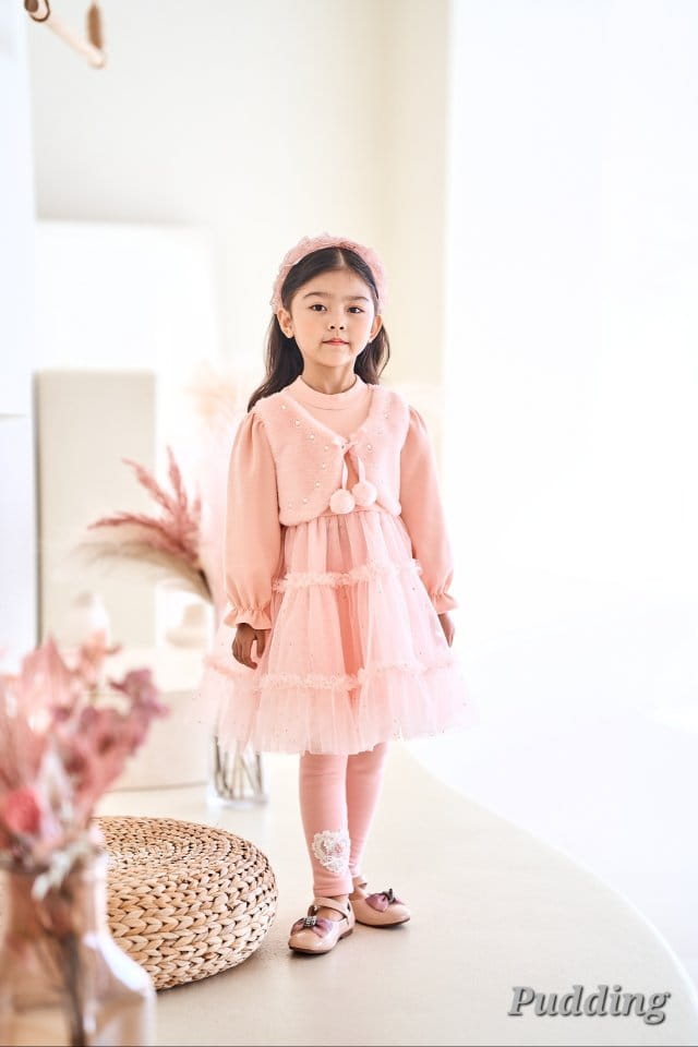 Pudding - Korean Children Fashion - #fashionkids - Vest One-piece - 6