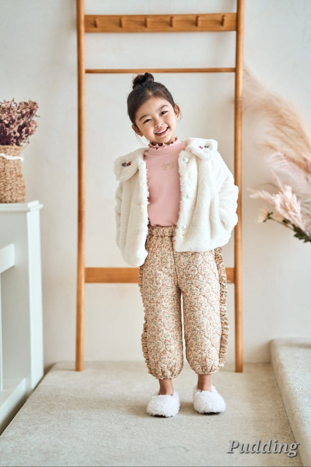Pudding - Korean Children Fashion - #fashionkids - Quilting Pants - 9