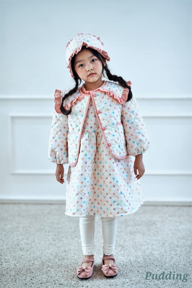 Pudding - Korean Children Fashion - #discoveringself - Quilting Jacket - 4