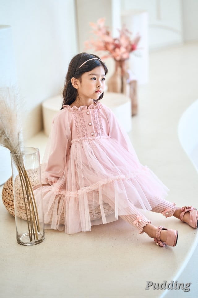 Pudding - Korean Children Fashion - #kidsshorts - Button One-piece - 8