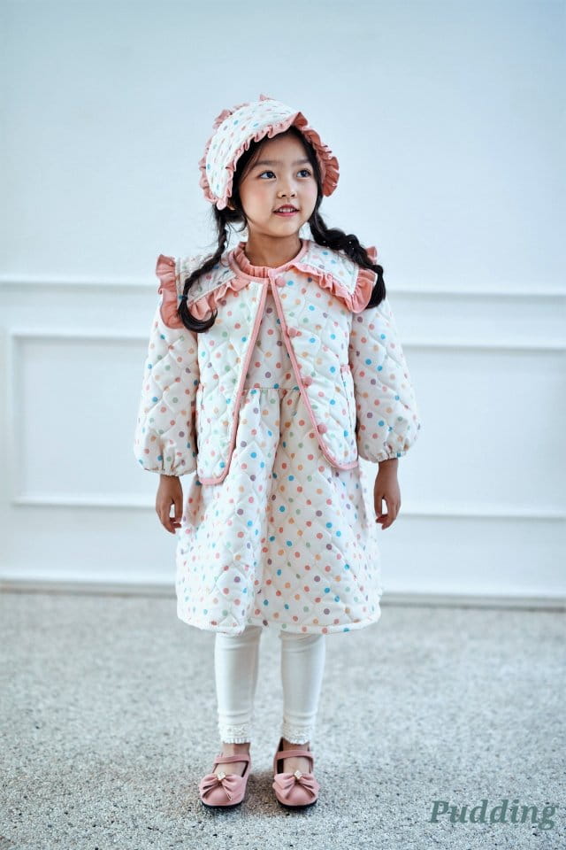Pudding - Korean Children Fashion - #kidsshorts - Quilting Jacket - 5
