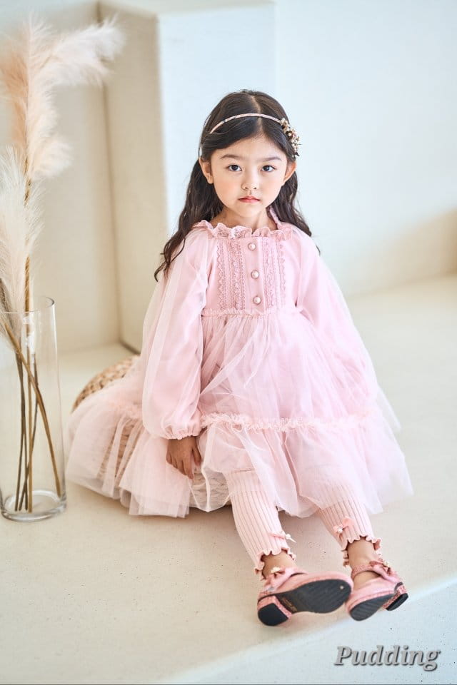 Pudding - Korean Children Fashion - #kidsstore - Button One-piece - 9