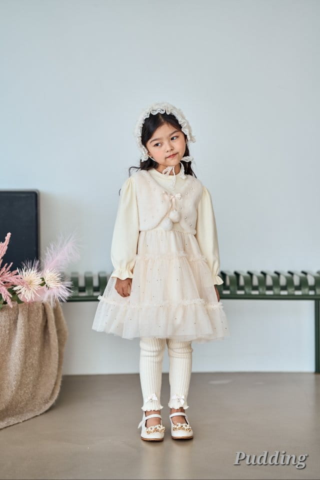 Pudding - Korean Children Fashion - #kidsstore - Vest One-piece - 8