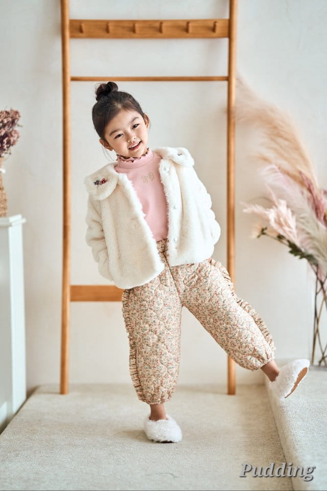Pudding - Korean Children Fashion - #kidsstore - Quilting Pants - 11