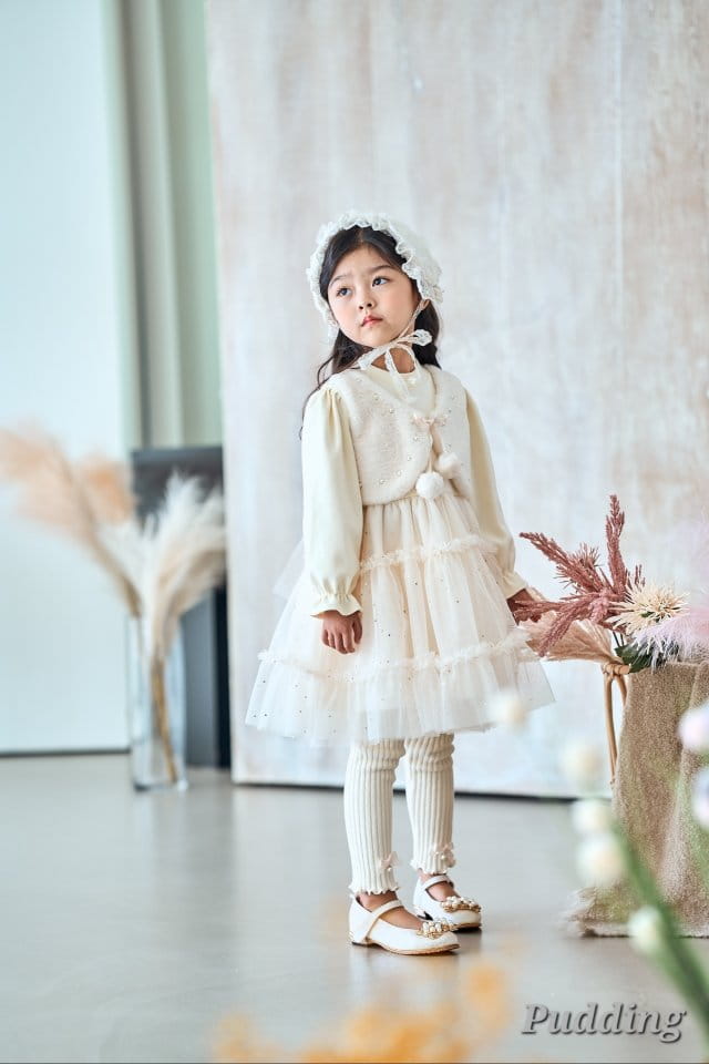 Pudding - Korean Children Fashion - #kidzfashiontrend - Vest One-piece - 9
