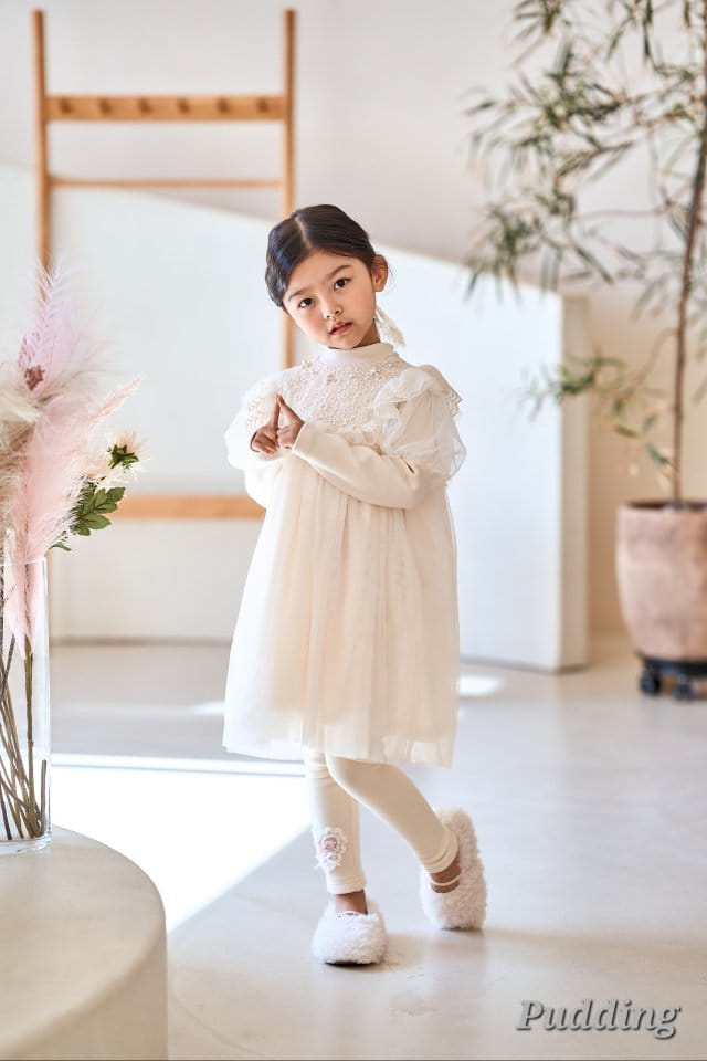 Pudding - Korean Children Fashion - #littlefashionista - Pearl One-piece - 9