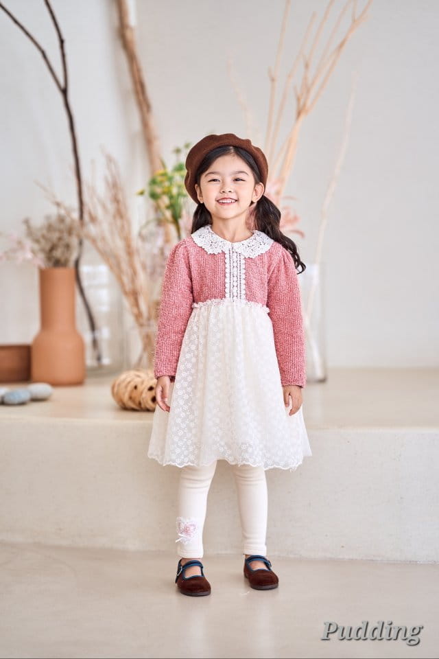 Pudding - Korean Children Fashion - #littlefashionista - Bling One-piece - 7