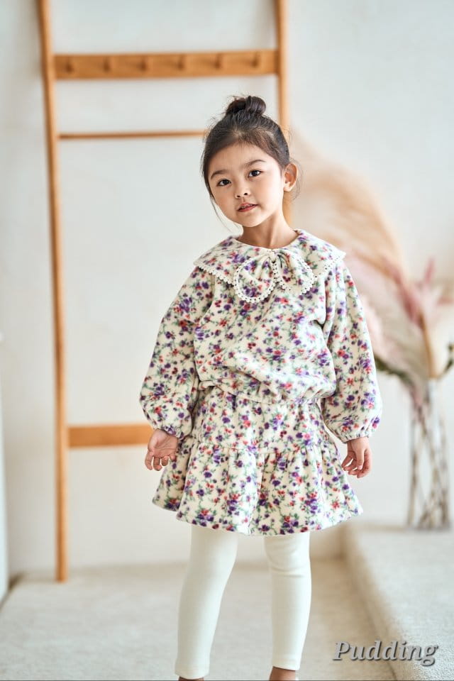 Pudding - Korean Children Fashion - #Kfashion4kids - Top Bottom sEt - 4