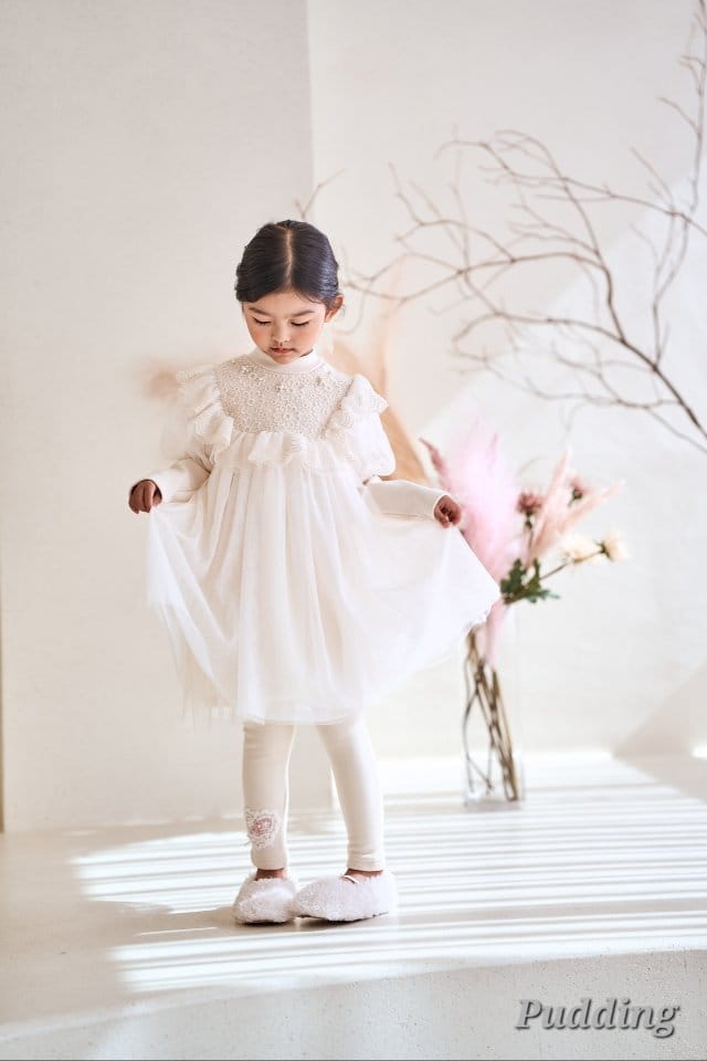Pudding - Korean Children Fashion - #magicofchildhood - Pearl One-piece - 10