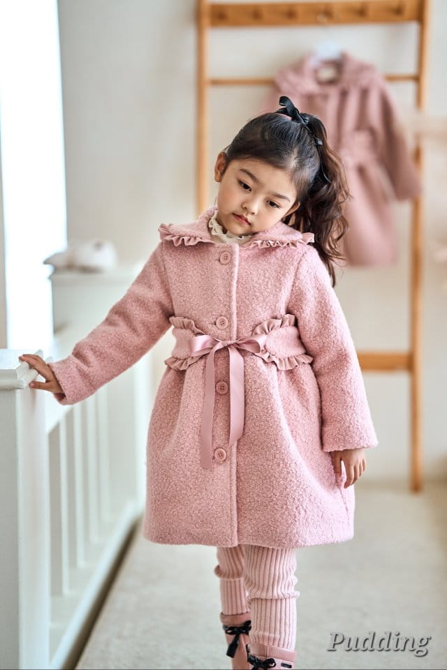 Pudding - Korean Children Fashion - #minifashionista - Mogic Coat
