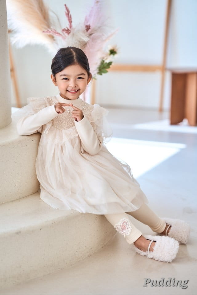 Pudding - Korean Children Fashion - #minifashionista - Pearl One-piece - 11