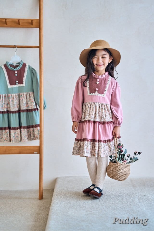 Pudding - Korean Children Fashion - #prettylittlegirls - Color One-piece - 9