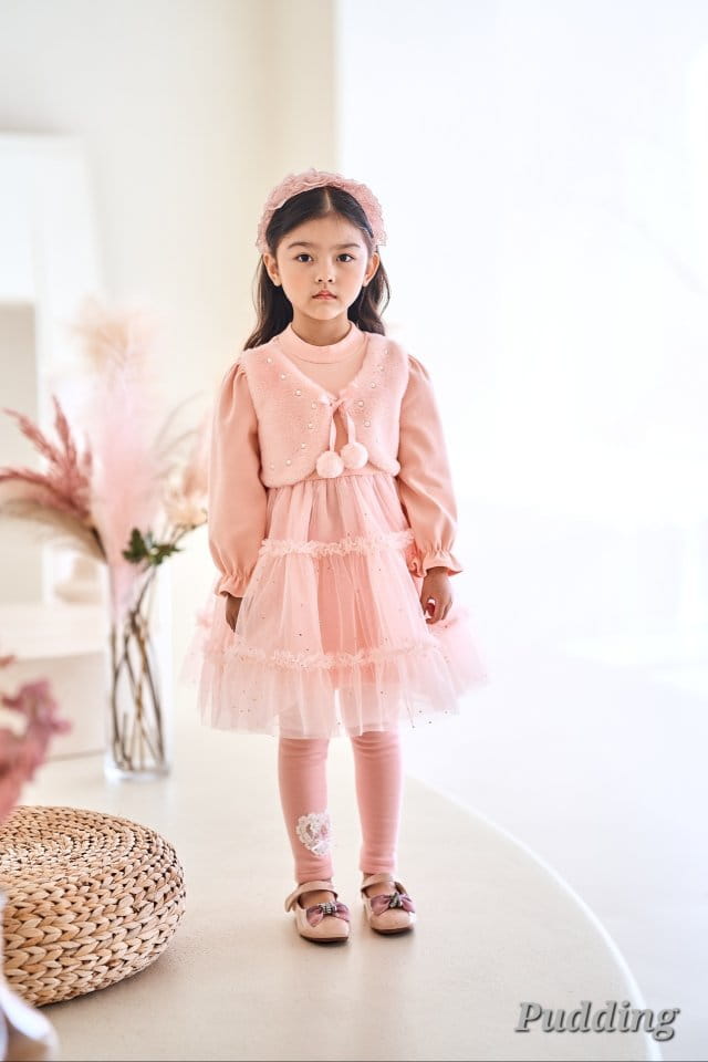 Pudding - Korean Children Fashion - #stylishchildhood - Vest One-piece