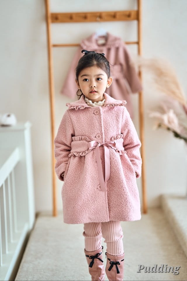 Pudding - Korean Children Fashion - #todddlerfashion - Mogic Coat - 3
