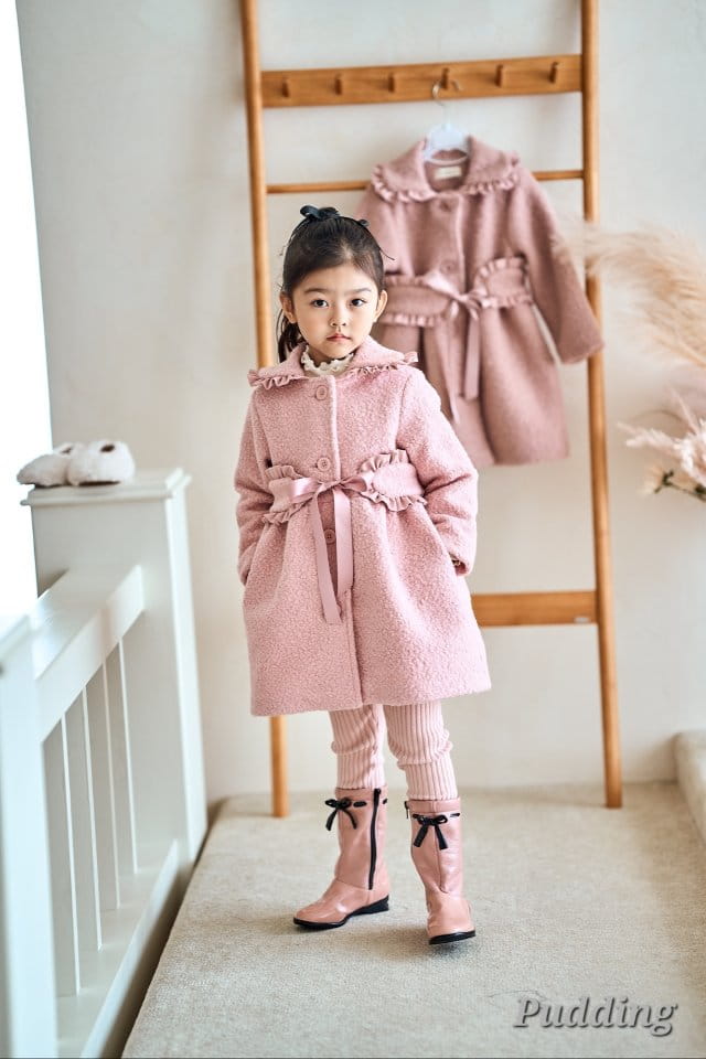 Pudding - Korean Children Fashion - #todddlerfashion - Mogic Coat - 4