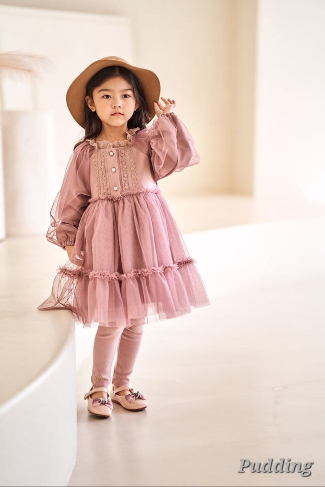 Pudding - Korean Children Fashion - #toddlerclothing - Button One-piece