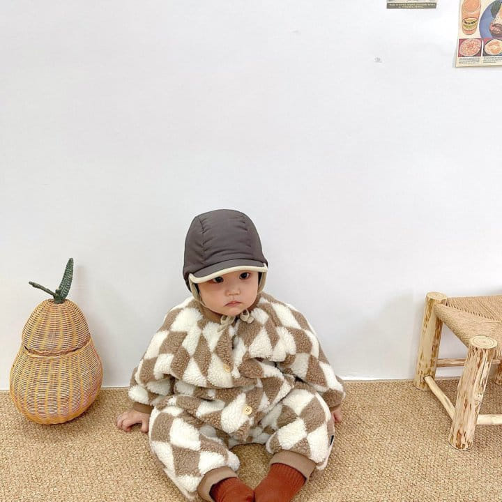 Reve Kid - Korean Baby Fashion - #babyclothing - Dia Bbogle Bodysuit - 2