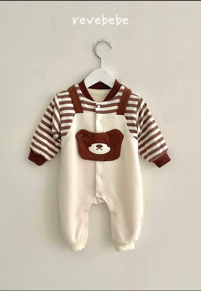 Reve Kid - Korean Baby Fashion - #babyfashion - St Bear Bodysuit
