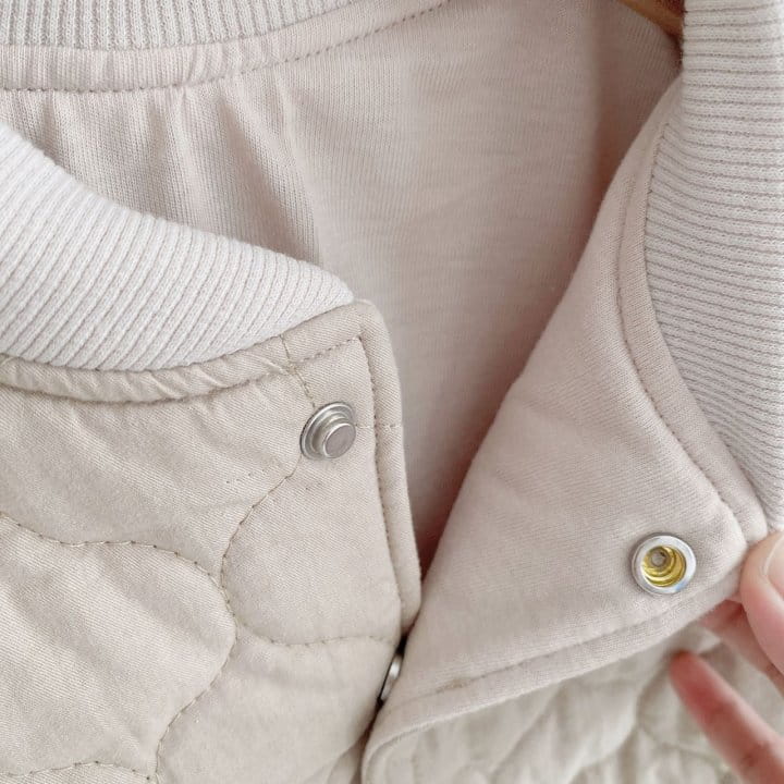 Reve Kid - Korean Baby Fashion - #babywear - Round Padding Bodysuit - 4