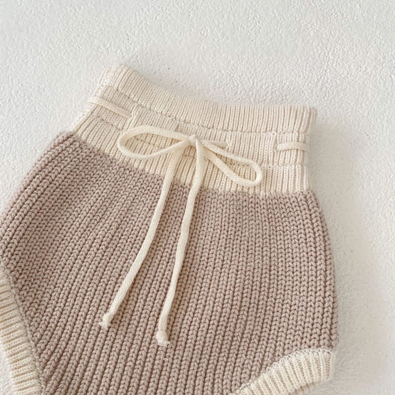 Reve Kid - Korean Baby Fashion - #onlinebabyboutique - Bebe Color Knit Set - 4