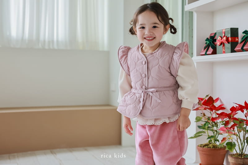 Rica - Korean Children Fashion - #Kfashion4kids - Quilting VEst