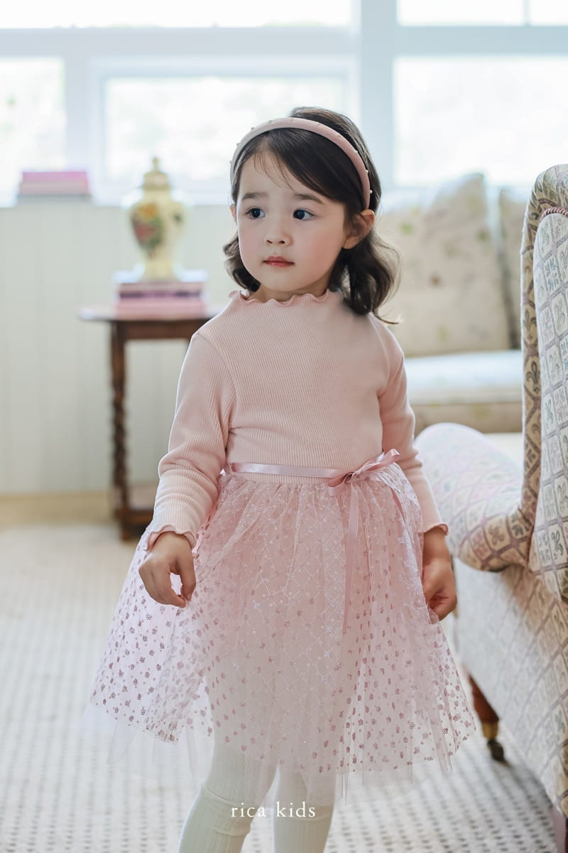 Rica - Korean Children Fashion - #designkidswear - Beads One-piece - 3