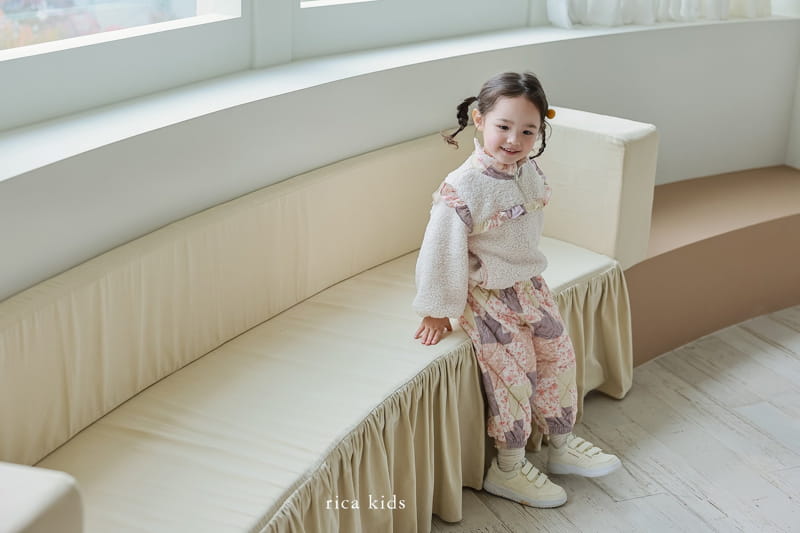 Rica - Korean Children Fashion - #designkidswear - Pattern Pants - 8