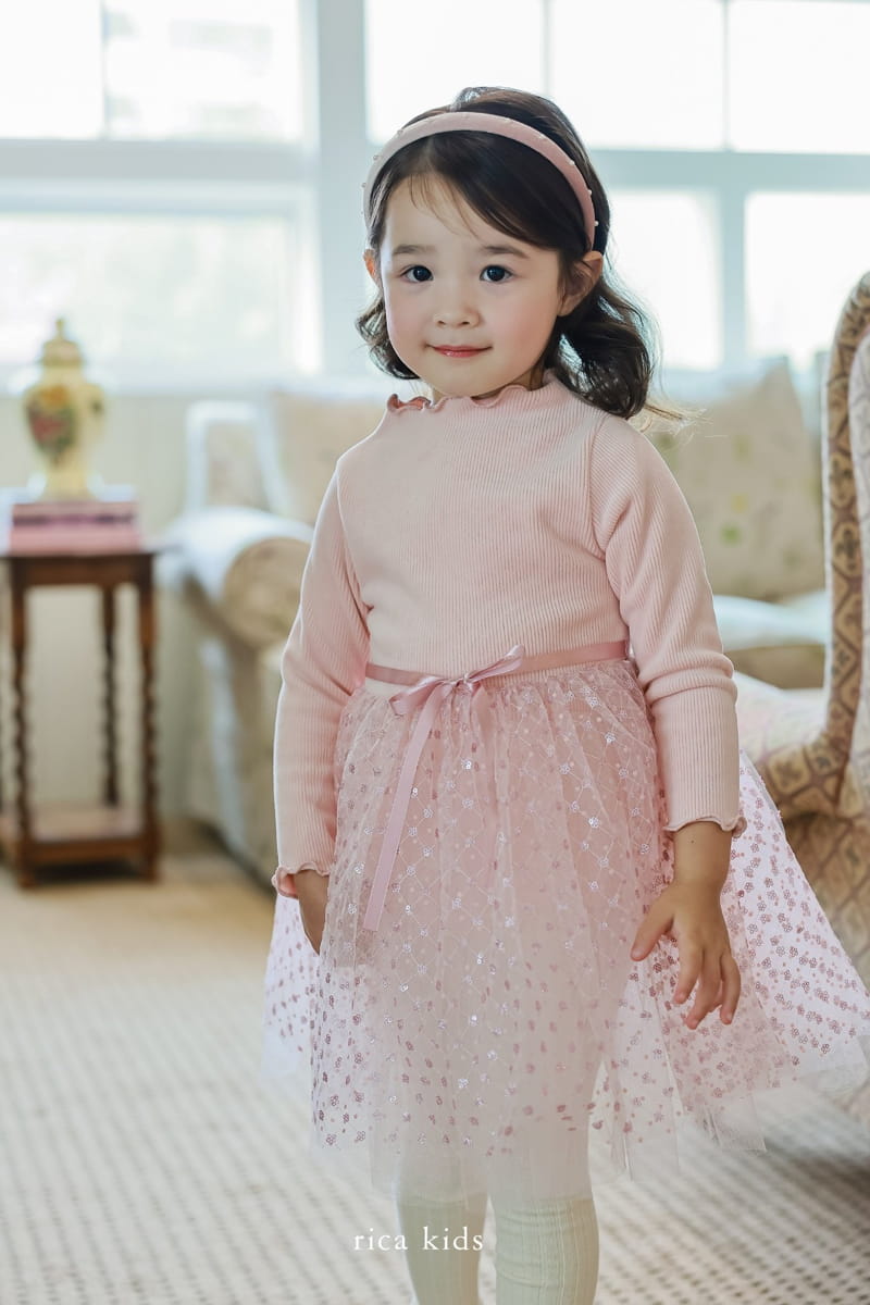 Rica - Korean Children Fashion - #fashionkids - Beads One-piece - 5