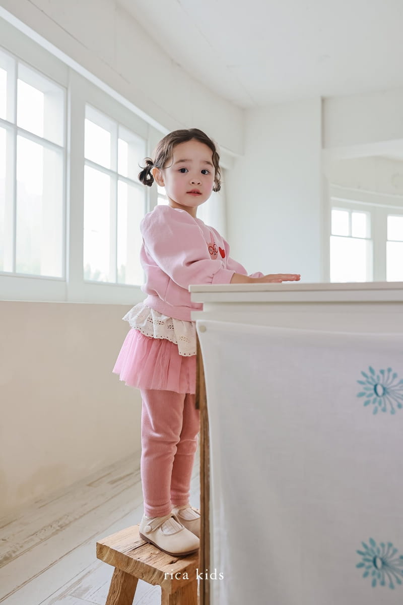 Rica - Korean Children Fashion - #fashionkids - Rabbit Lace Tee - 8