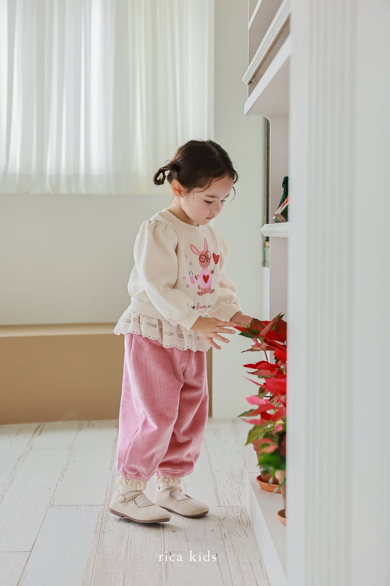 Rica - Korean Children Fashion - #fashionkids - Bonbon Lace pants - 7