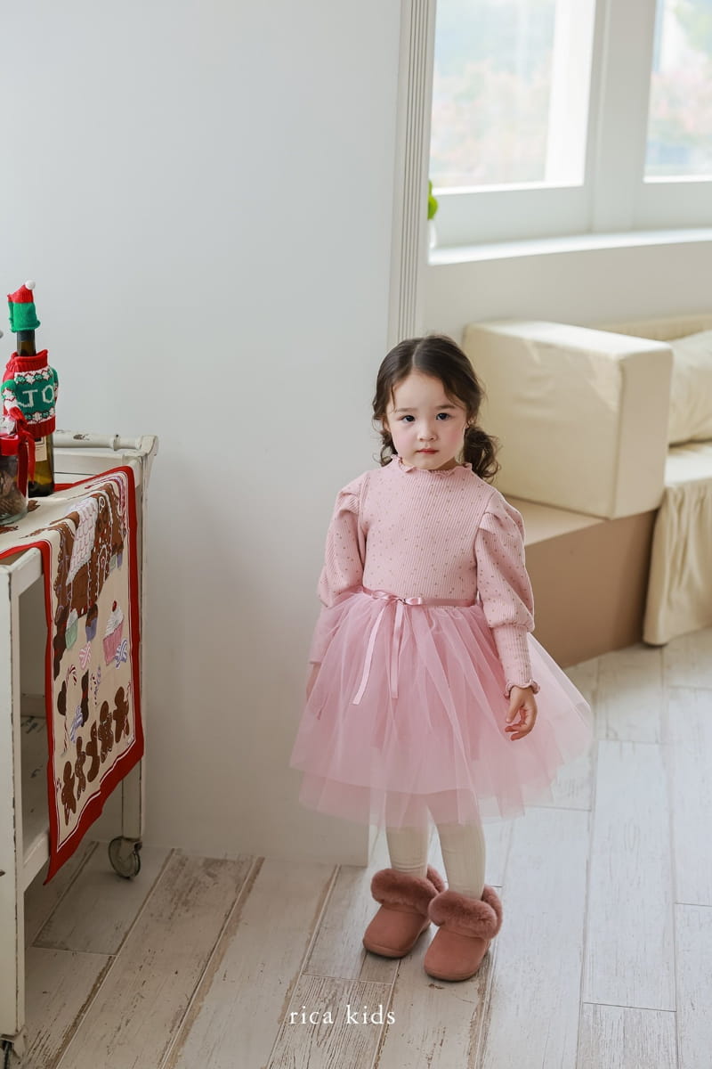 Rica - Korean Children Fashion - #littlefashionista - Heart Sha One-piece - 8