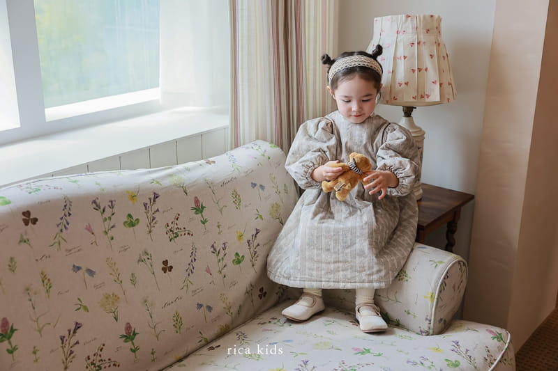 Rica - Korean Children Fashion - #stylishchildhood - Vivian One-piece - 11