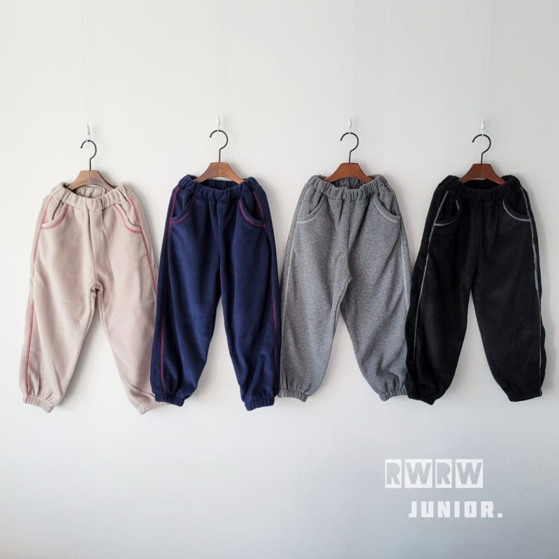 Riwoo Riwoo - Korean Junior Fashion - #kidzfashiontrend - Latte Fleece Top Bottom Set - 8