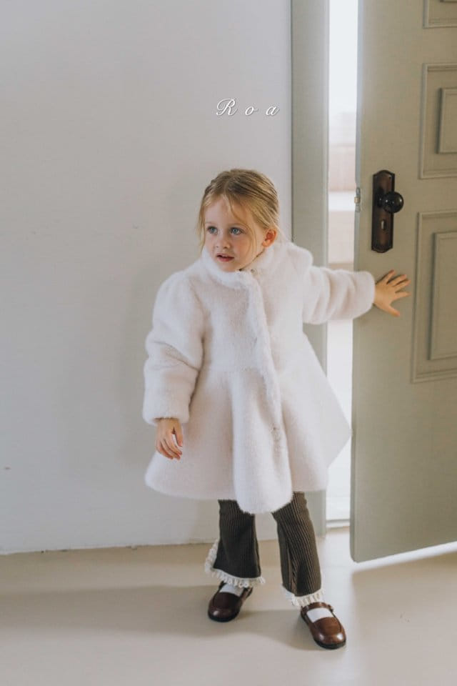 Roa - Korean Children Fashion - #childrensboutique - Mink Coat - 8
