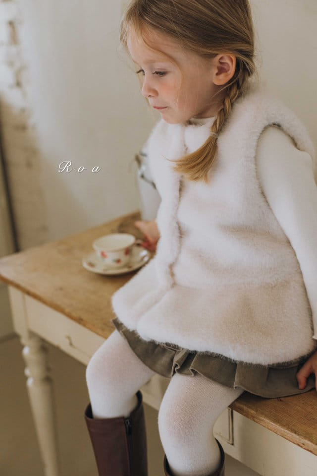 Roa - Korean Children Fashion - #discoveringself - Mink Vest - 9