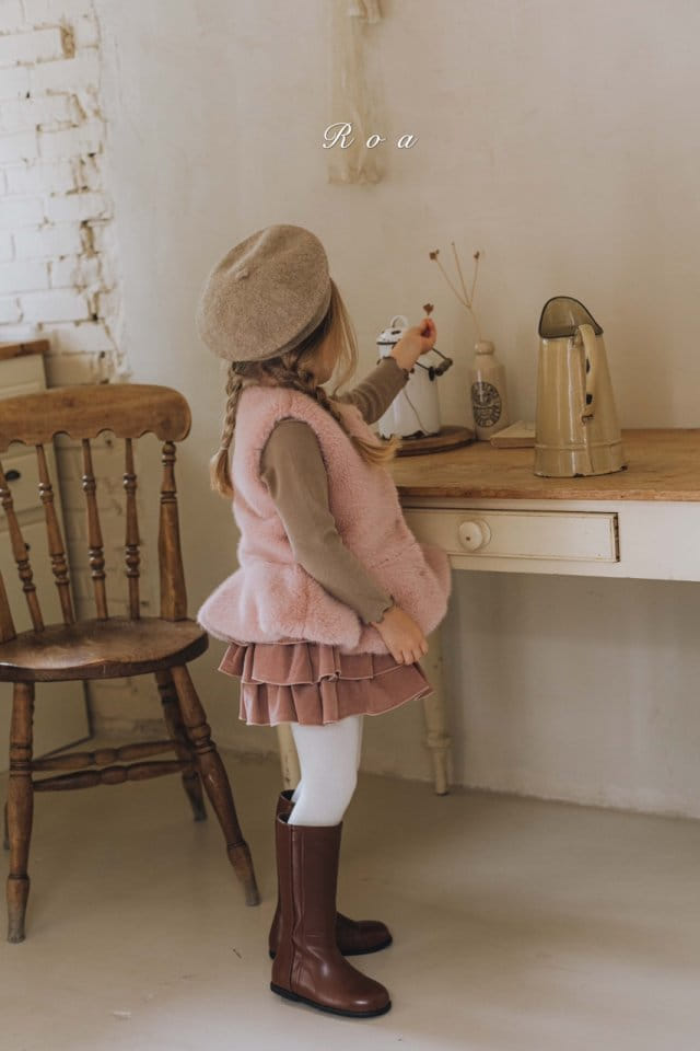 Roa - Korean Children Fashion - #littlefashionista - Evlyn Dungaree Skirt - 7