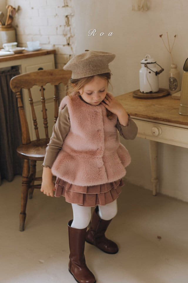 Roa - Korean Children Fashion - #magicofchildhood - Evlyn Dungaree Skirt - 8