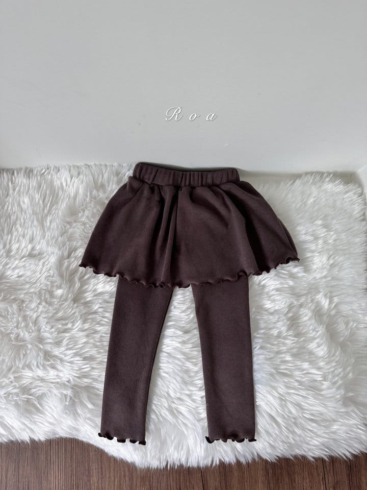 Roa - Korean Children Fashion - #stylishchildhood - Skirt Leggings - 3