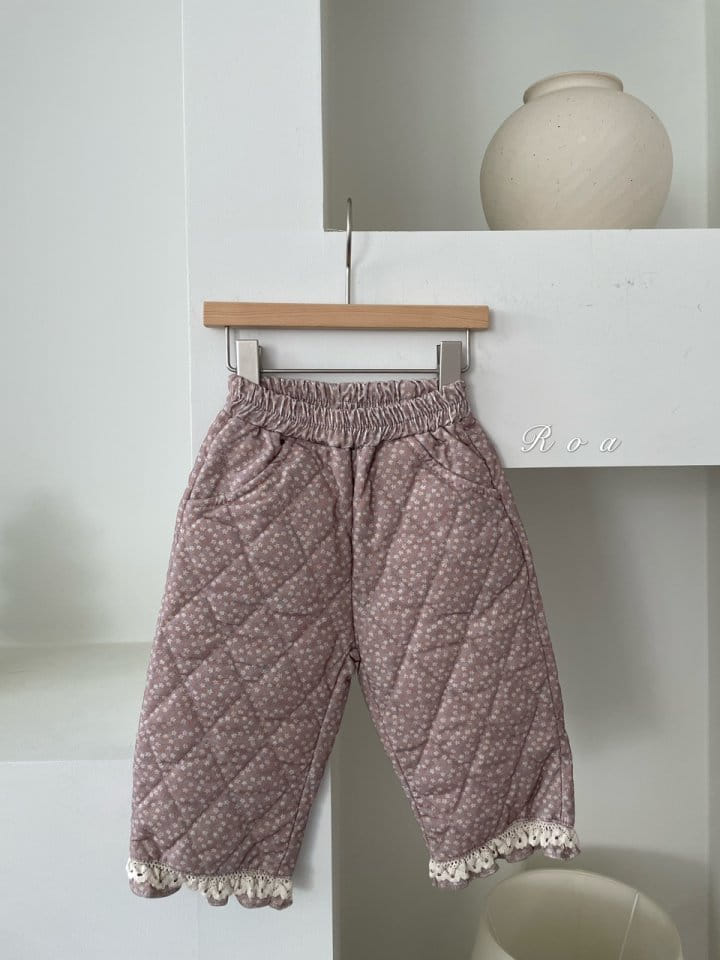 Roa - Korean Children Fashion - #toddlerclothing - Quilting Pants - 3