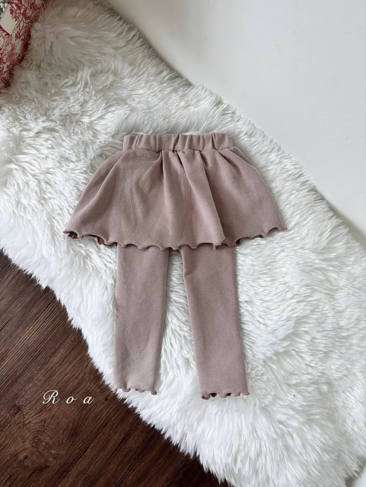 Roa - Korean Children Fashion - #toddlerclothing - Skirt Leggings - 2