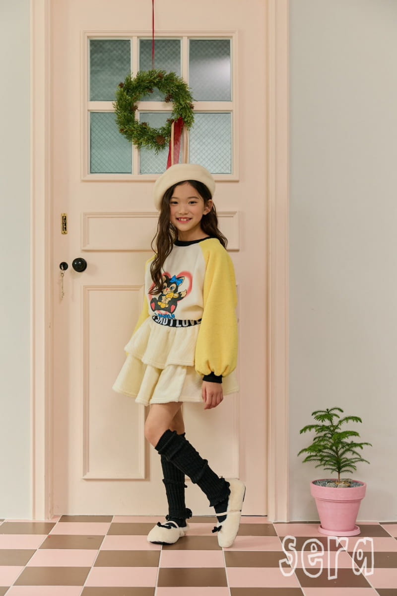Sera - Korean Children Fashion - #childrensboutique - Logo Cancan Skirt - 7