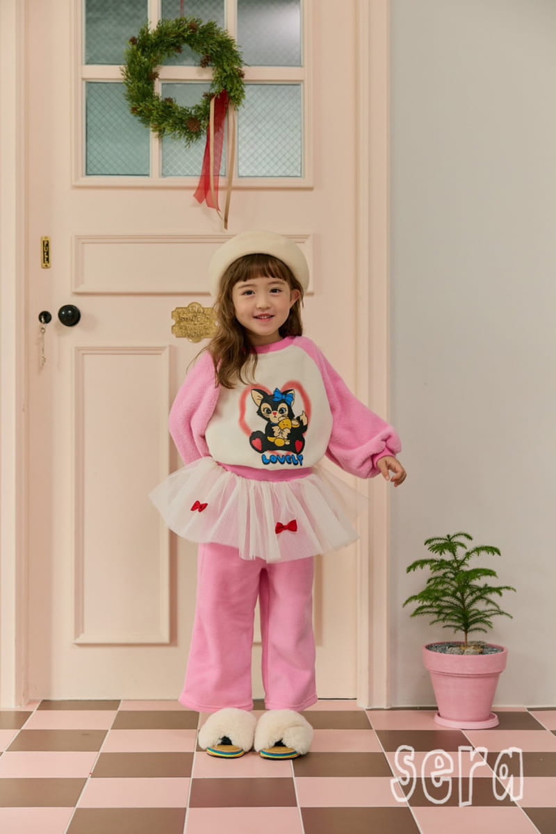 Sera - Korean Children Fashion - #designkidswear - Sha Ribbon Pants - 4