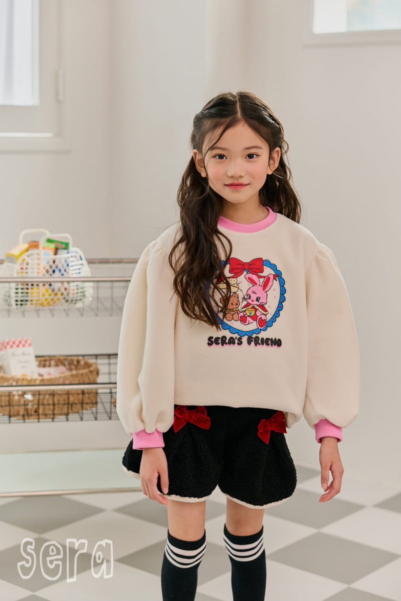 Sera - Korean Children Fashion - #kidzfashiontrend - Heart Fleece Sweatshirt - 7