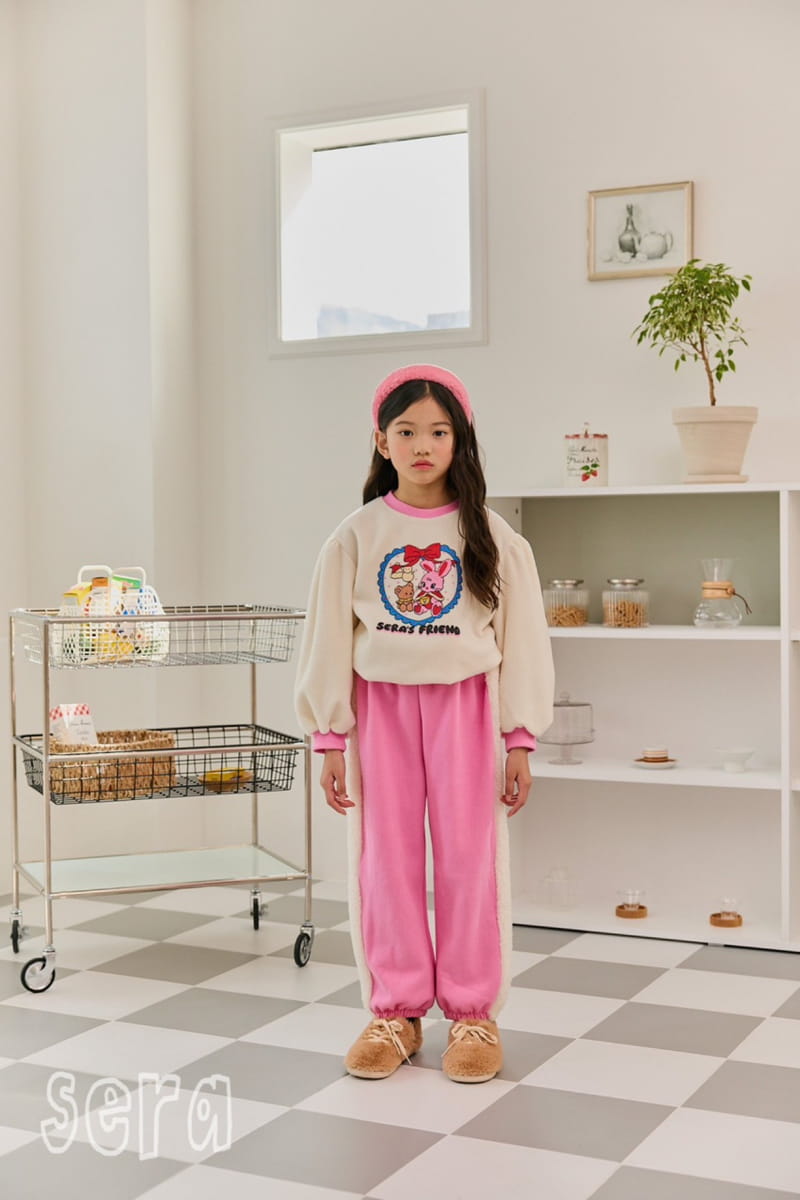 Sera - Korean Children Fashion - #littlefashionista - Heart Fleece Sweatshirt - 9