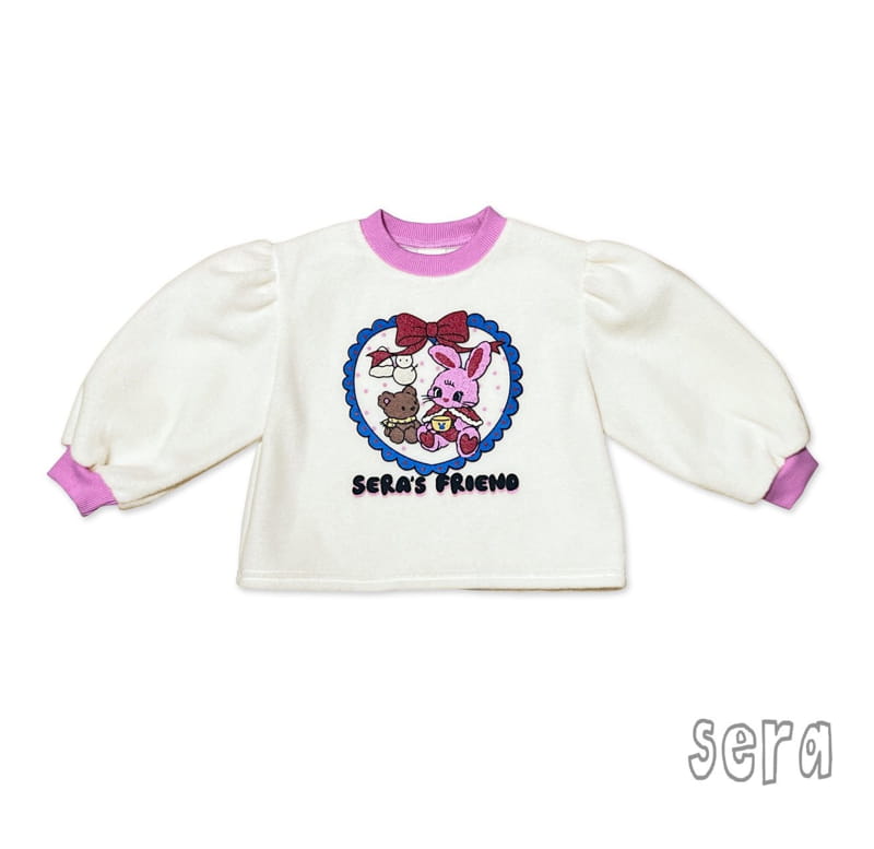 Sera - Korean Children Fashion - #magicofchildhood - Heart Fleece Sweatshirt - 10