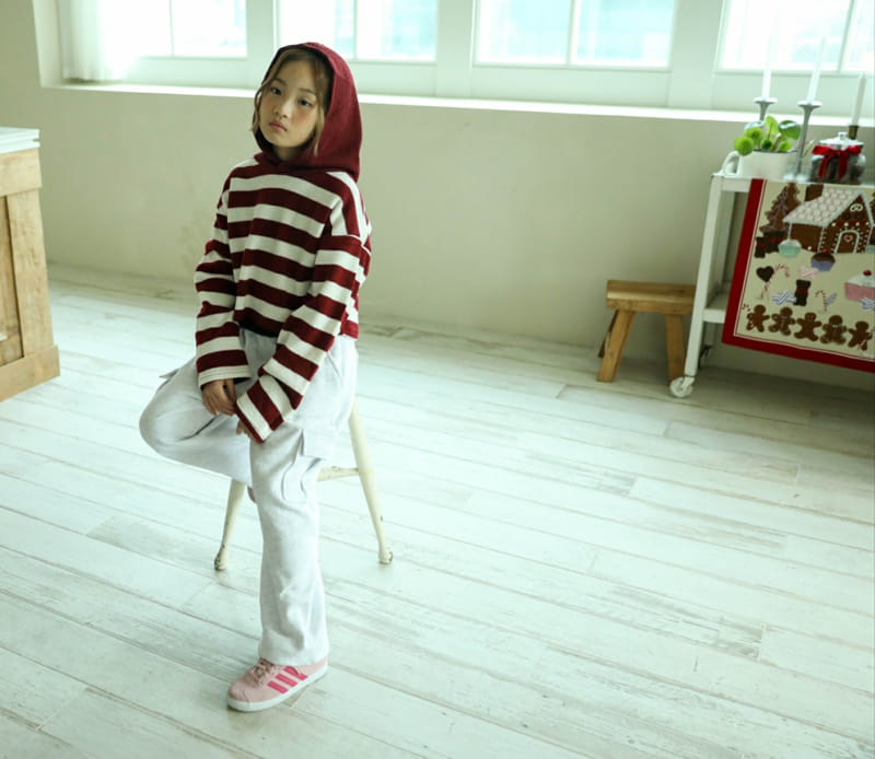 Sewing-B - Korean Children Fashion - #kidzfashiontrend - Knit Hoody Sweatshiurt - 4
