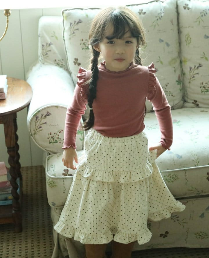 Sewing-B - Korean Children Fashion - #stylishchildhood - Ribbon Mimi Skirt - 4
